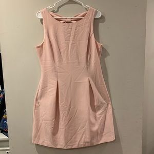 Vince Camuto blush dress.